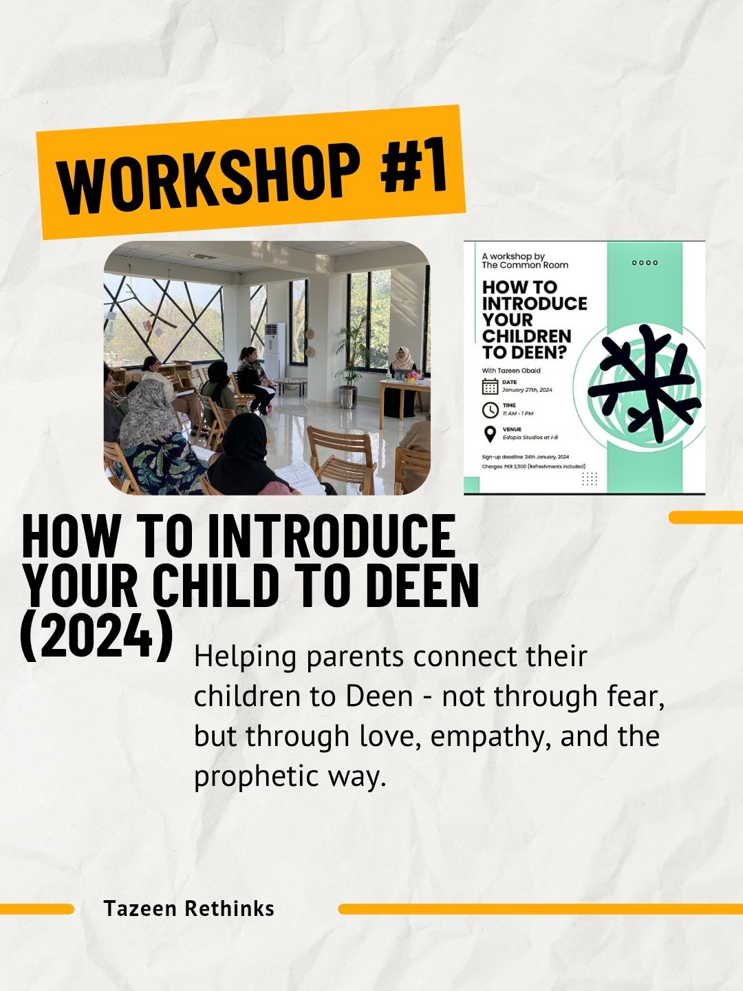 How to introduce your child to deen